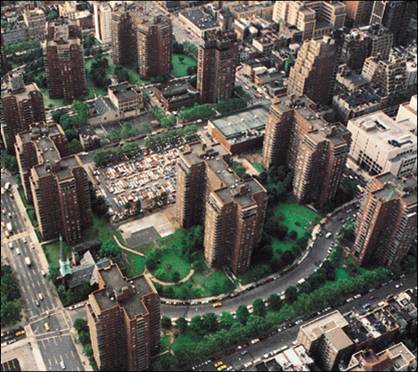 美国纽约公寓群